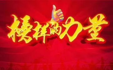 榜样旗心得体会优质8篇