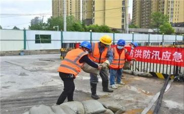 防洪大班教案7篇