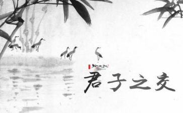 君子之道读后感5篇