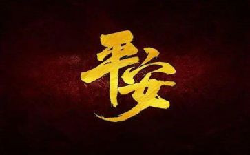 平安有我演讲稿7篇