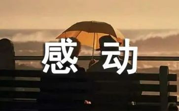 中国感动的事迹材料5篇