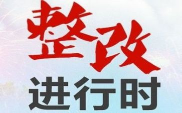 学校整改报告模板6篇