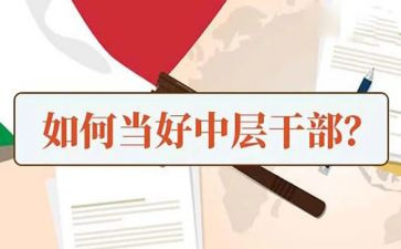 中层述职报告5篇